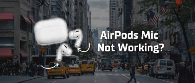 AirPods mic not working featured image