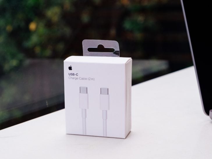 Photo of apple usb-c charge cable