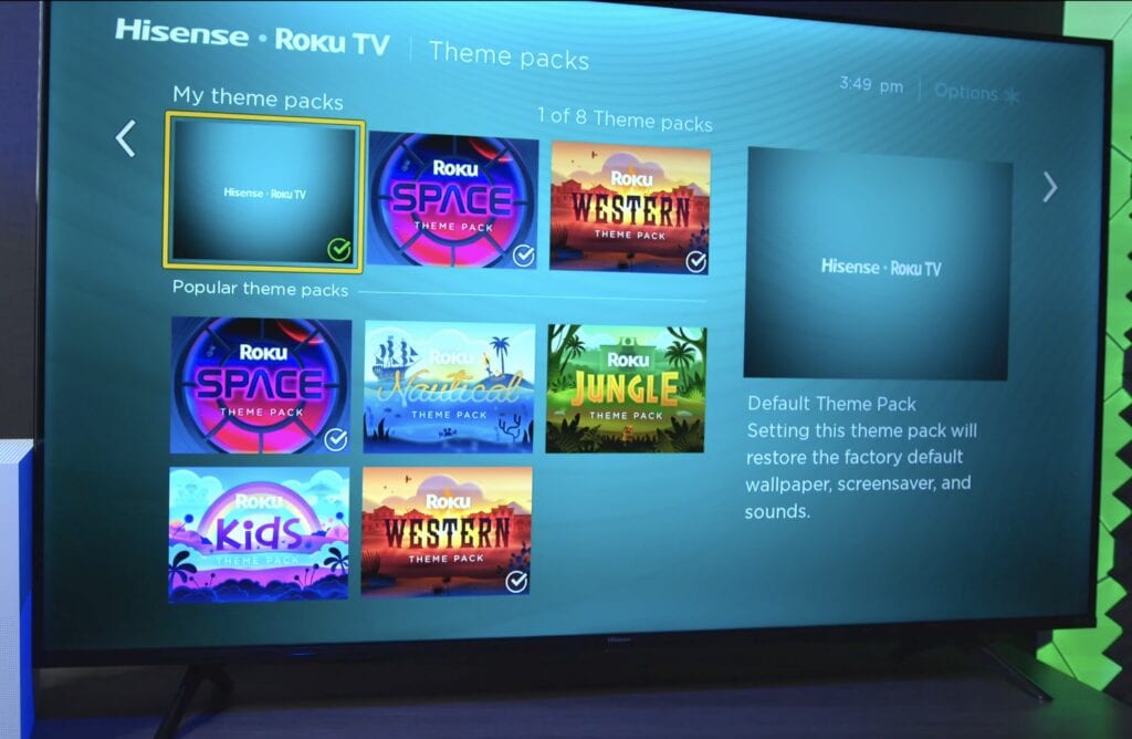 Photo of hisense roku tv