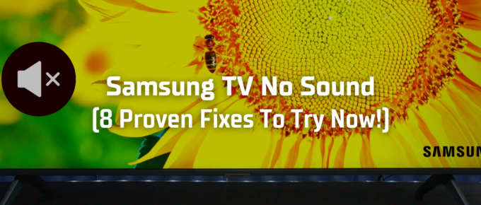 Samsung TV no sound featured image