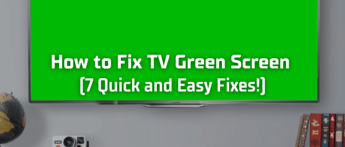 TV green screen featured image