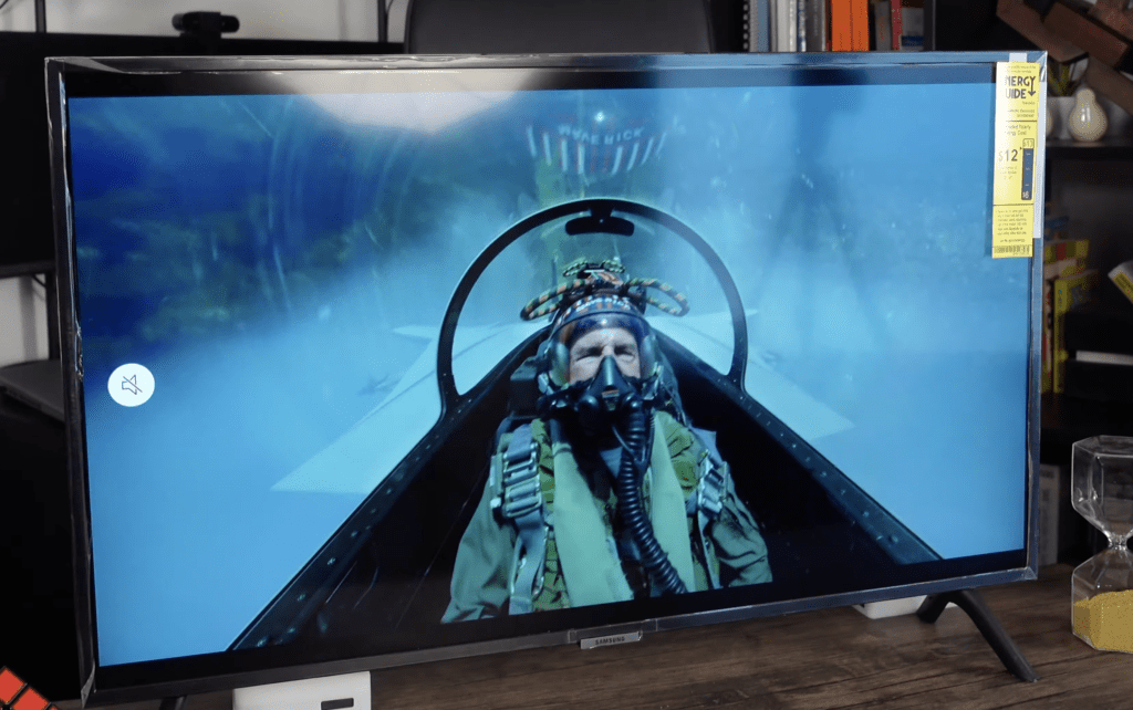 Photo of a samsung tv q60a