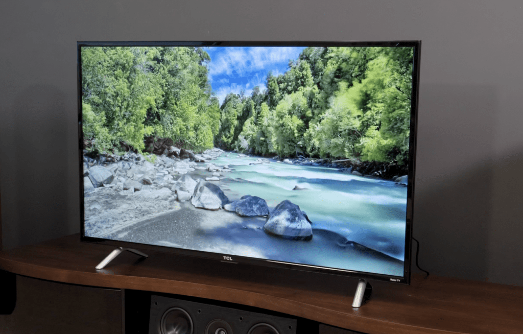 Photo of a TCL Roku 1080p TV