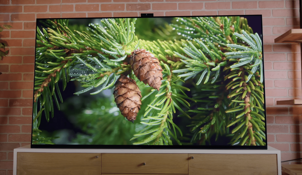 Photo of a Sony QD-OLED TV