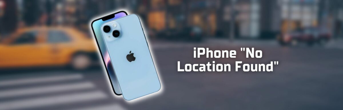 iPhone no location found featured image