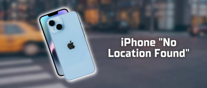 iPhone no location found featured image