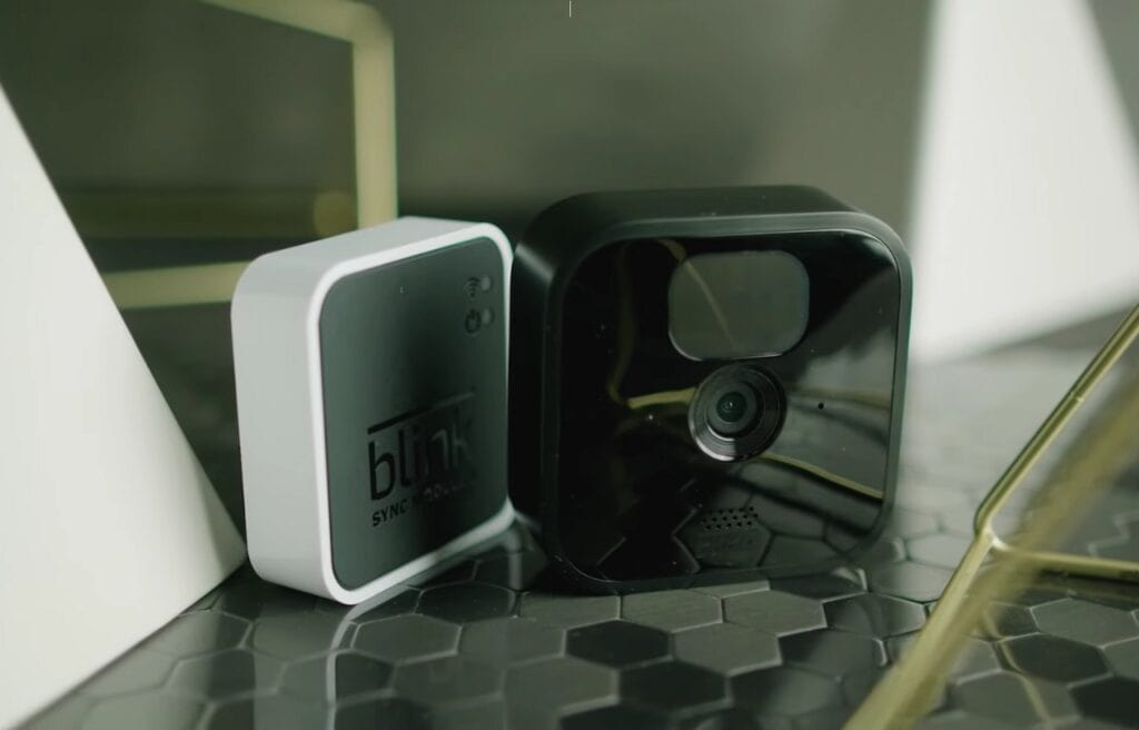 Blink outdoor camera and Sync Module
