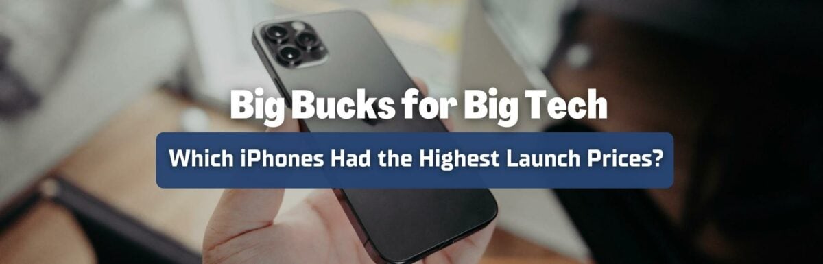 Most expensive iPhone launch price featured image