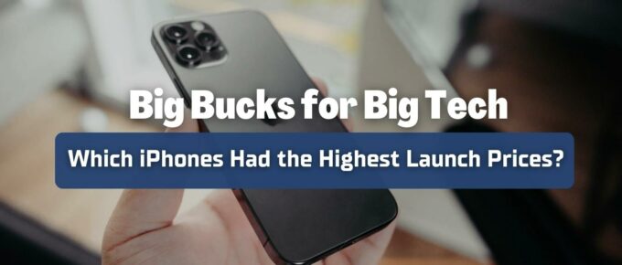 Most expensive iPhone launch price featured image