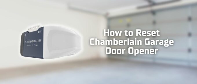 How to reset chamberlain garage door opener featured image