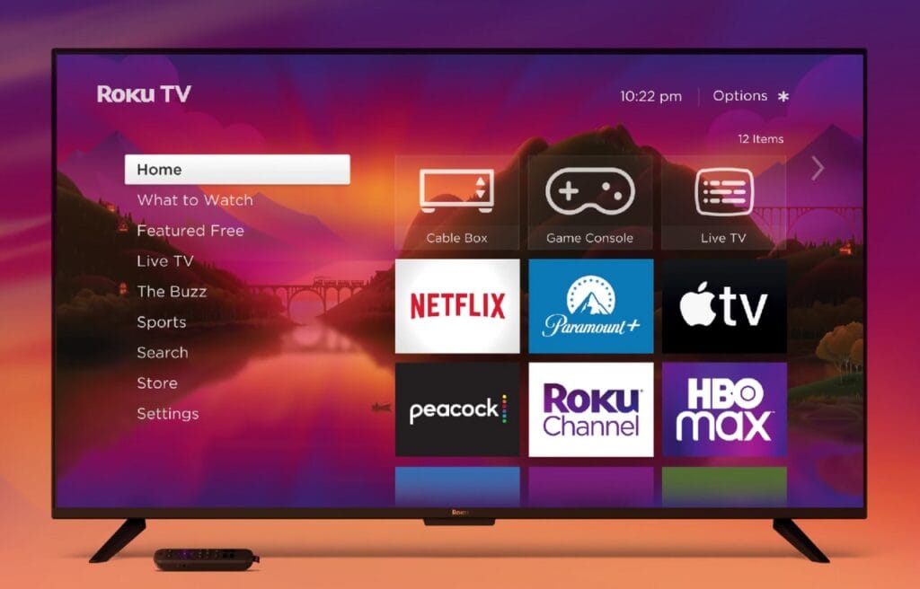 Image of a Roku Smart TV